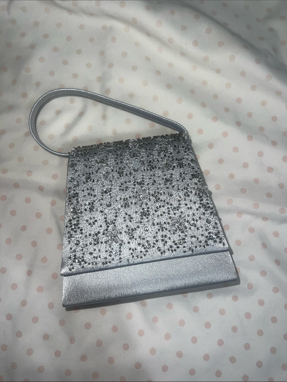 Vintage beaded clutch